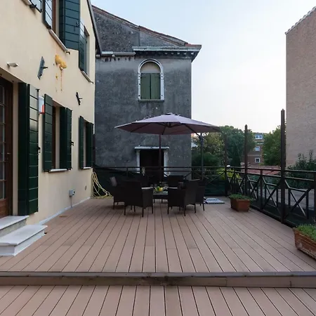 Rio Novo Gorgeous Terrace Lejlighed Venedig